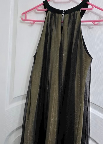 Taşlı Tüllü Kadın Abiye Elbise - Görsel 3