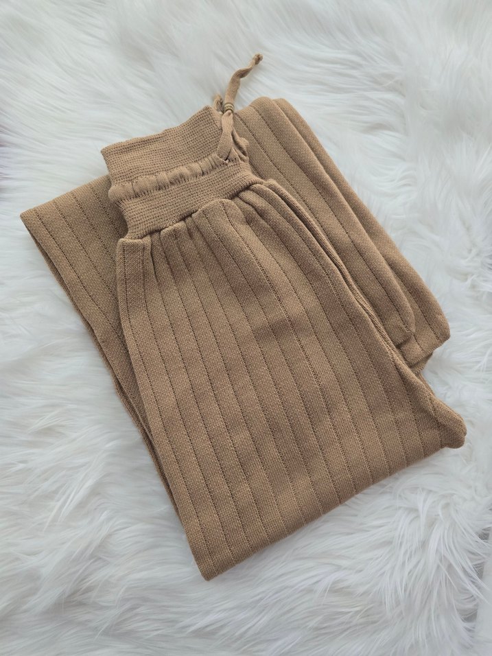 Kadın Triko Kumaş Pantolon - Görsel 2