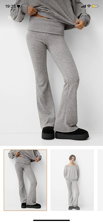 bershka triko pantolon