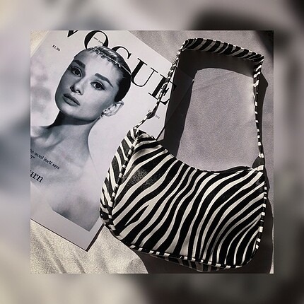 Zebra küçük deri baget