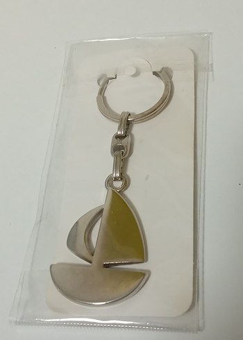 Minimalist Yelkenli Anahtarlık - Görsel 6