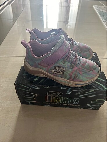 Skechers Skechers Işıklı kız çocuk spor ayakkabısı