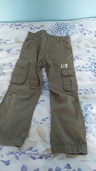 5 6 yaş kargo pantalon