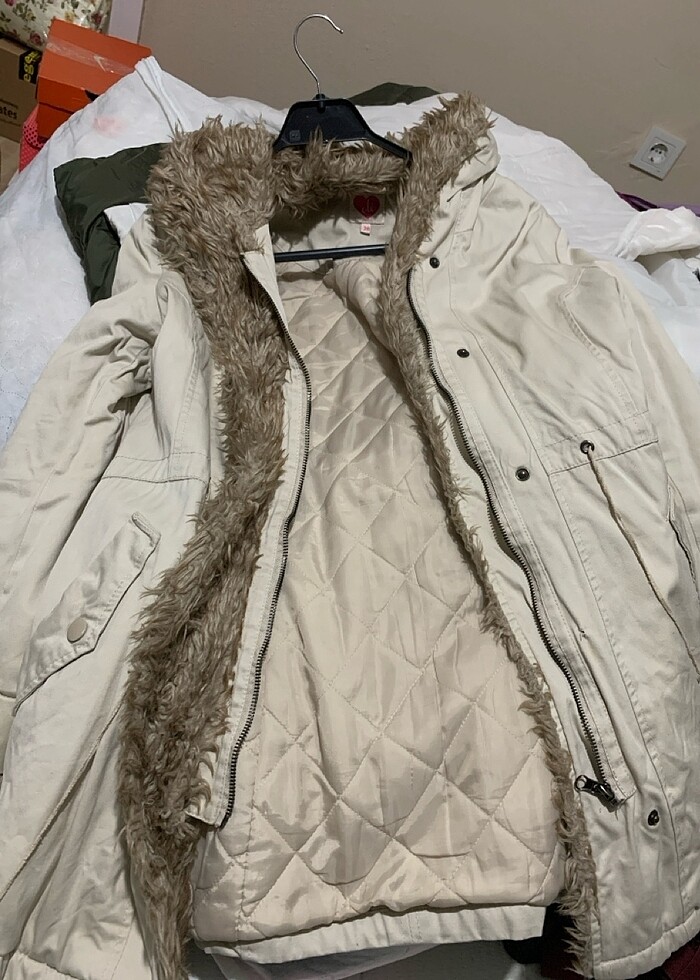 Koton Krem Mont - Görsel 2