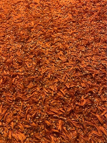 Turuncu çocuk genç odası halısı - Görsel 2