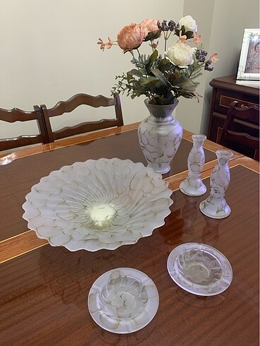 Çeyizlik Cam salon takımı - Görsel 2