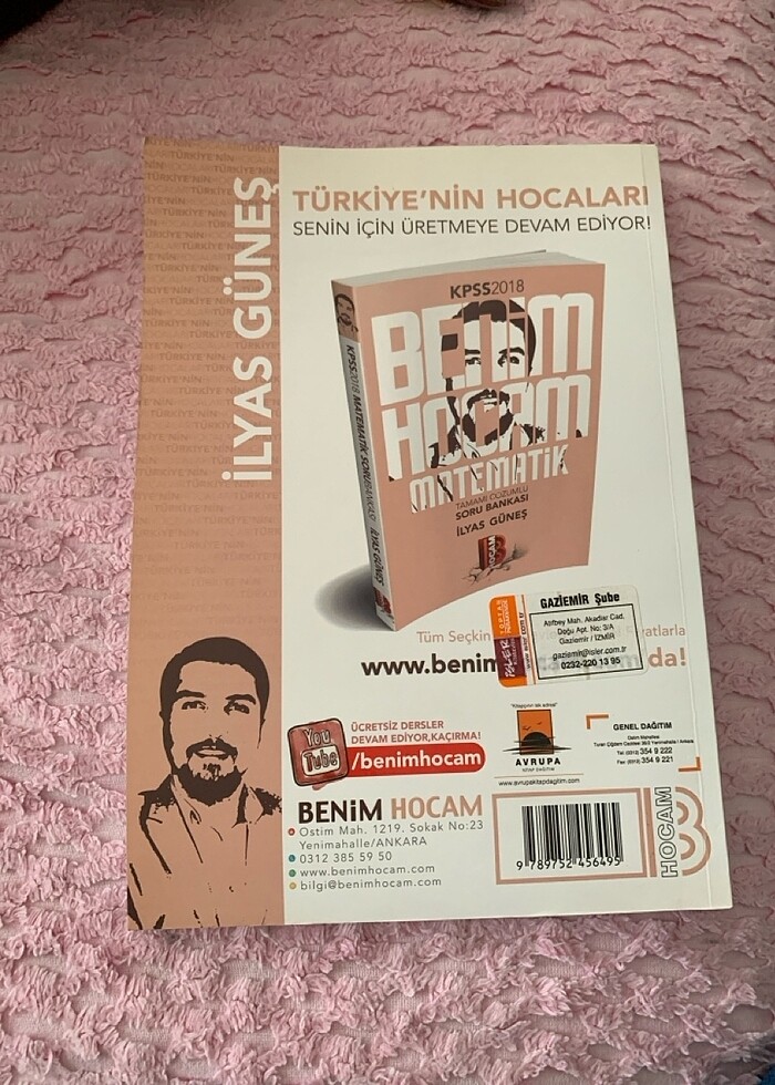 Benim Hocam Matematik sınav kitabı - Görsel 2