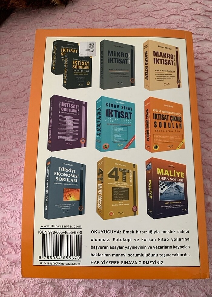 İktisat kpss Çıkmış Sorular kitabı - Görsel 2