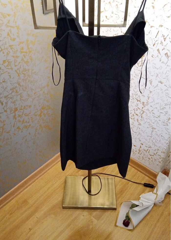 Zara Kısa Gece Elbisesi - Görsel 3