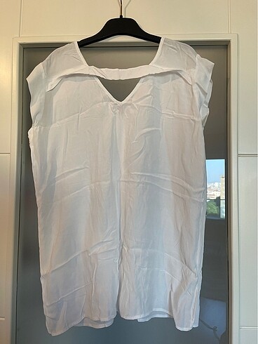 Diğer Beyaz Sifon Bluz