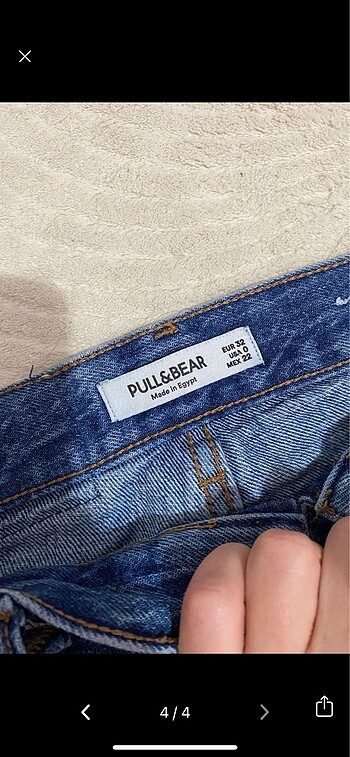 xs Beden pull and bear pantolon