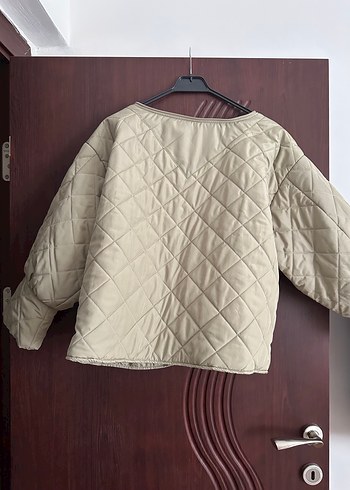 diğer Beden TINY MARKA Düğmeli Kısa Kadın Mont
