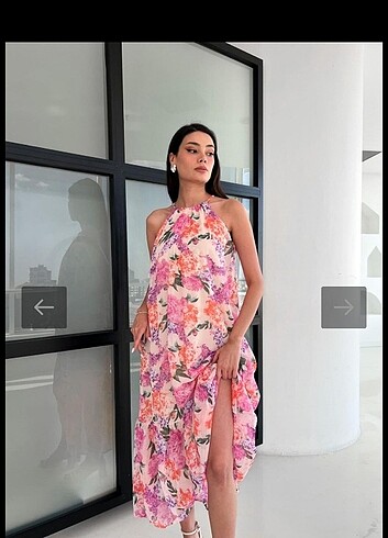 H&M Şifon elbise