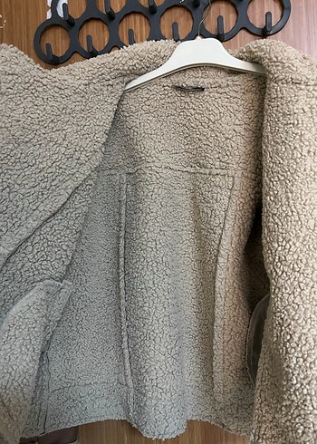 Kahverengi Kürklü Deri Kadın Ceket - Görsel 3