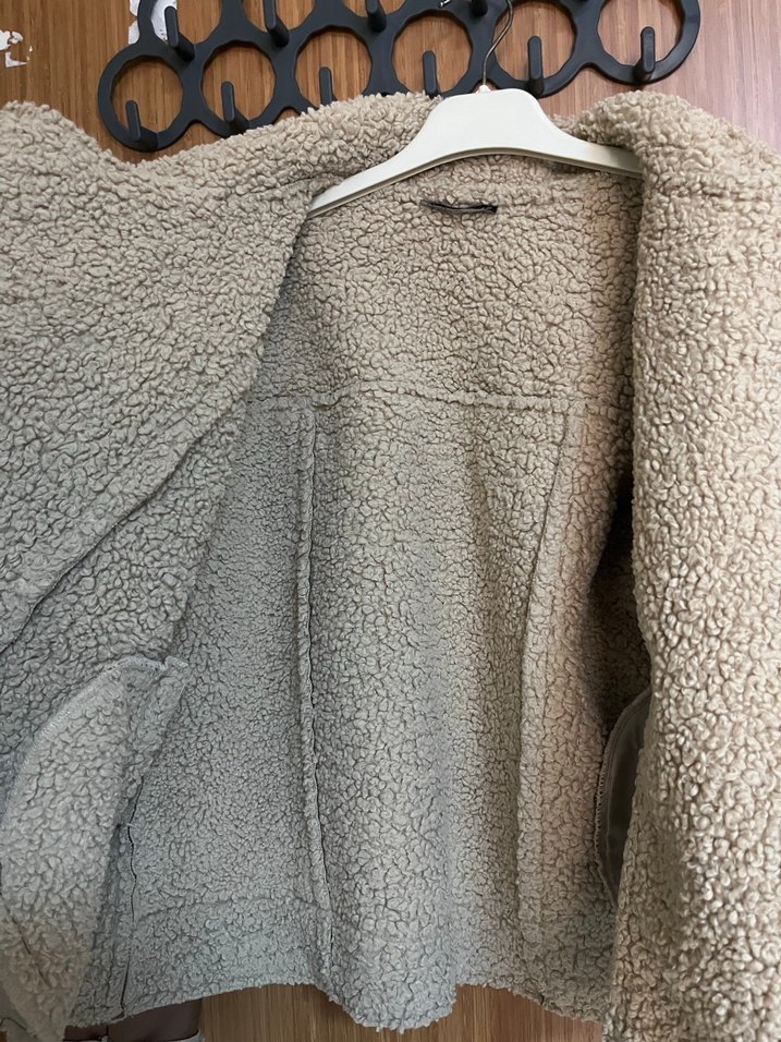 Kahverengi Kürklü Deri Kadın Ceket - Görsel 3