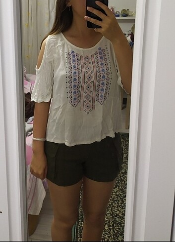 LC Waikiki Beyaz bluz