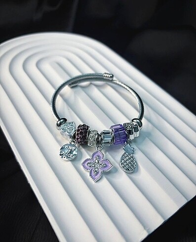 Lotus Pandora charm bileklik