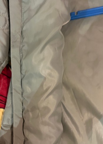 Yeşil  Kapüşonlu Kız Montu - Görsel 6