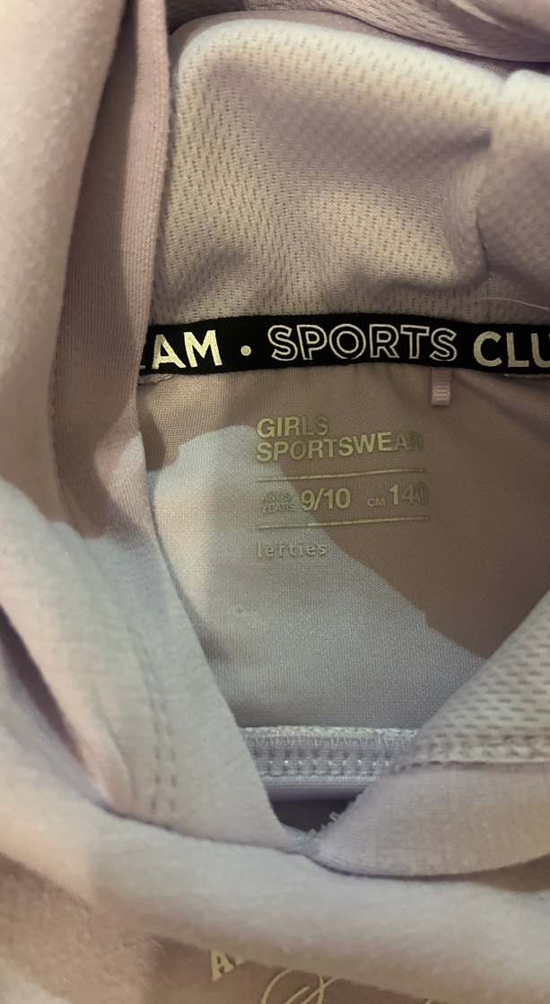 Lila renk kız çocuk modal kumaş sweatshirt - Görsel 5