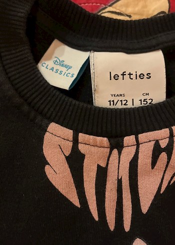 Kız Çocuk Siyah Baskılı Tişört - Görsel 3