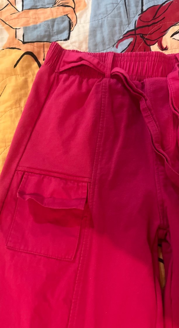 Kız çocuk kalın penye pantolon - Görsel 2