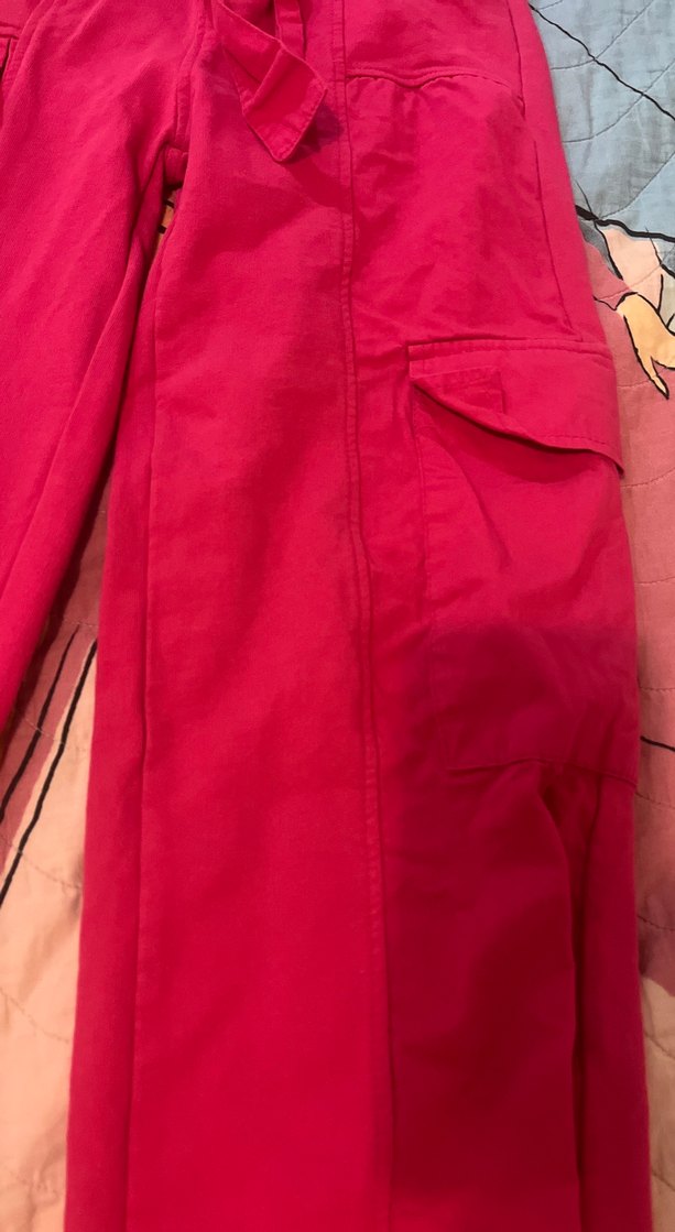 Kız çocuk kalın penye pantolon - Görsel 4