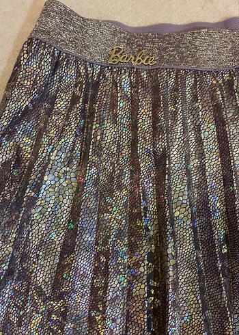 Parlak Desenli Kız Çocuk üst ve etek ikili takım - Görsel 4