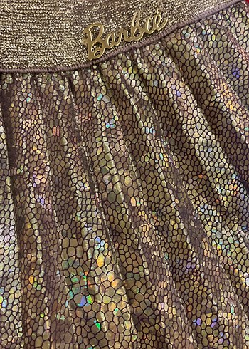 Parlak Desenli Kız Çocuk üst ve etek ikili takım - Görsel 7