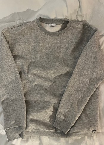 s Beden gri oversize sweatshirt