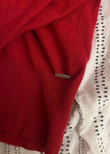 xs Beden fermuarlı yaka detaylı triko