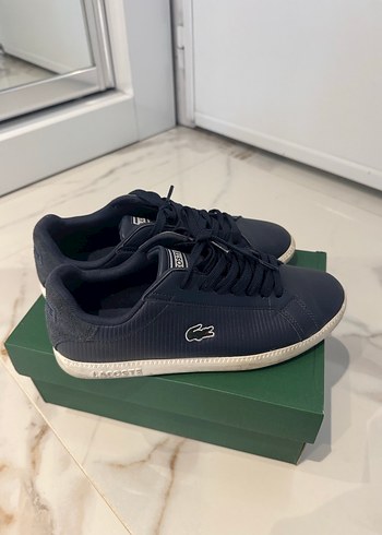 Lacoste kadın Lacivert Bağcıklı Spor Ayakkabı