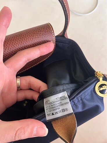  Beden lacivert Renk Longchamp Small Çanta
