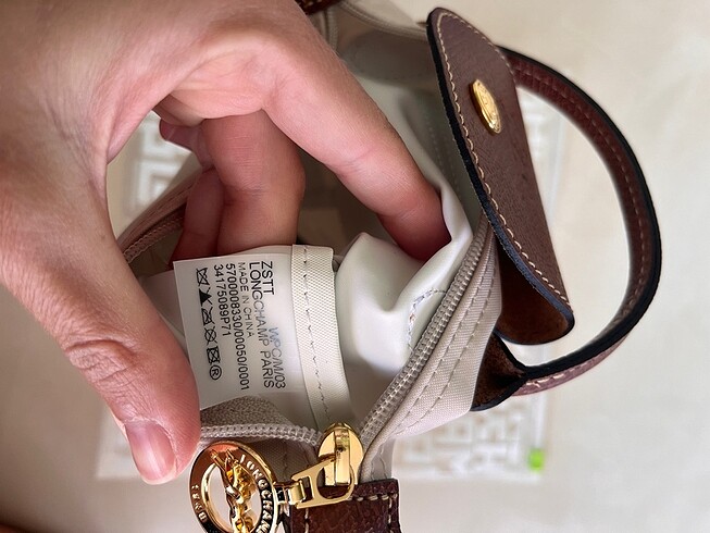  Beden ten rengi Renk Longchamp Pouch Çanta