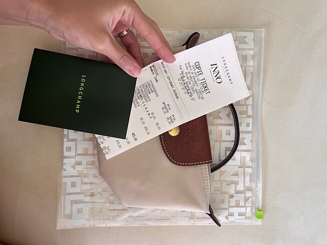  Beden Longchamp Pouch Çanta