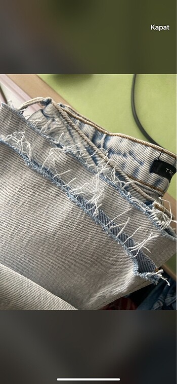 34 Beden mavi Renk Trendyol jean