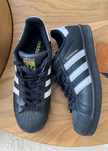 Adidas Superstar Siyah Beyaz Retro Sneaker