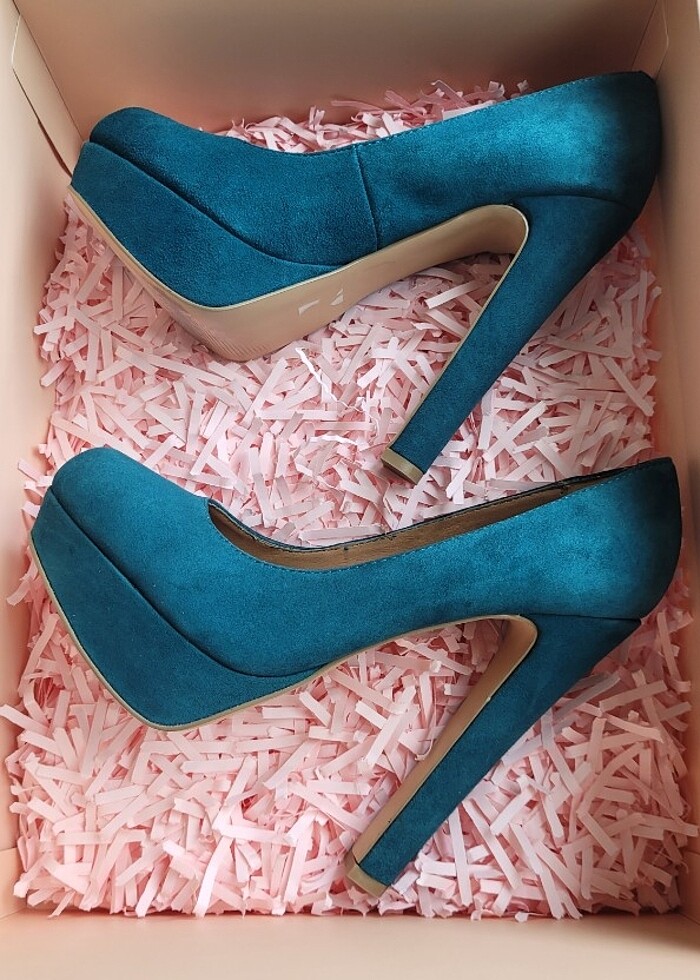 Harika Model Yüksek dolgu topuk Ayakabi - Görsel 3