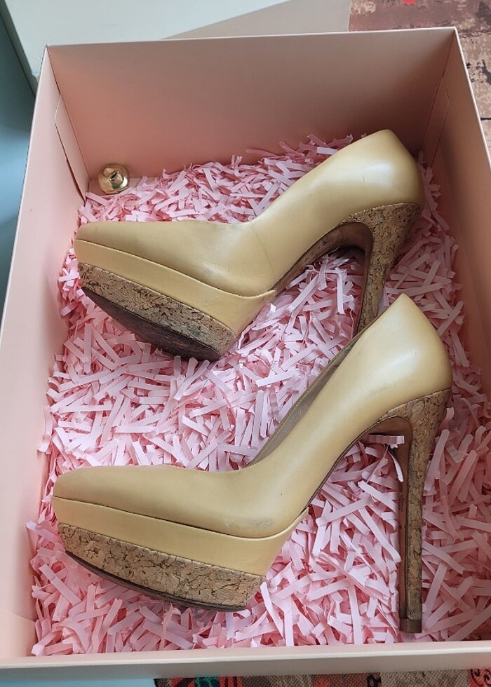 Yüksek DOLGU Topuk  Ayakkabı  - Görsel 3