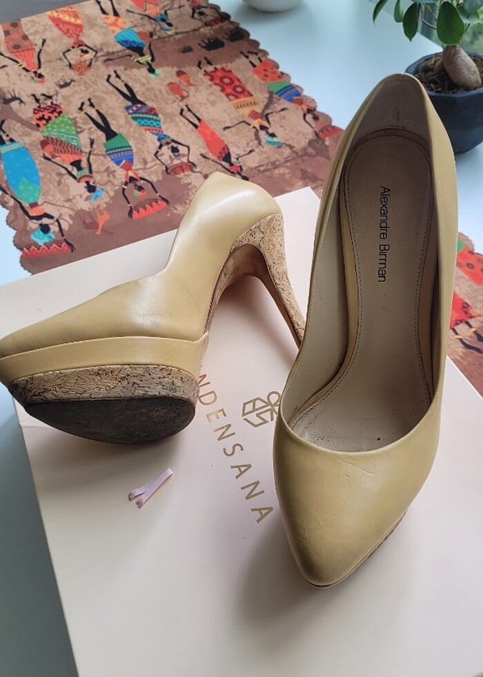 Yüksek DOLGU Topuk  Ayakkabı  - Görsel 5