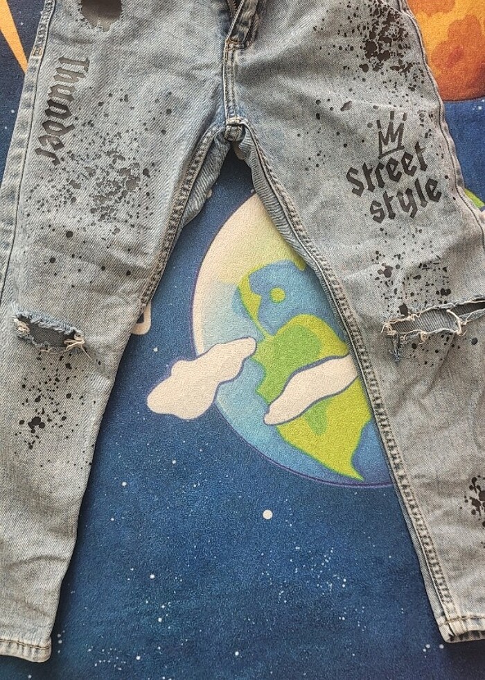 Erkek Çocuk jean  - Görsel 2