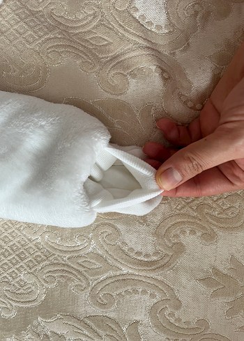 Gri Detaylı Beyaz Erkek Bebek Tulumu - Görsel 3