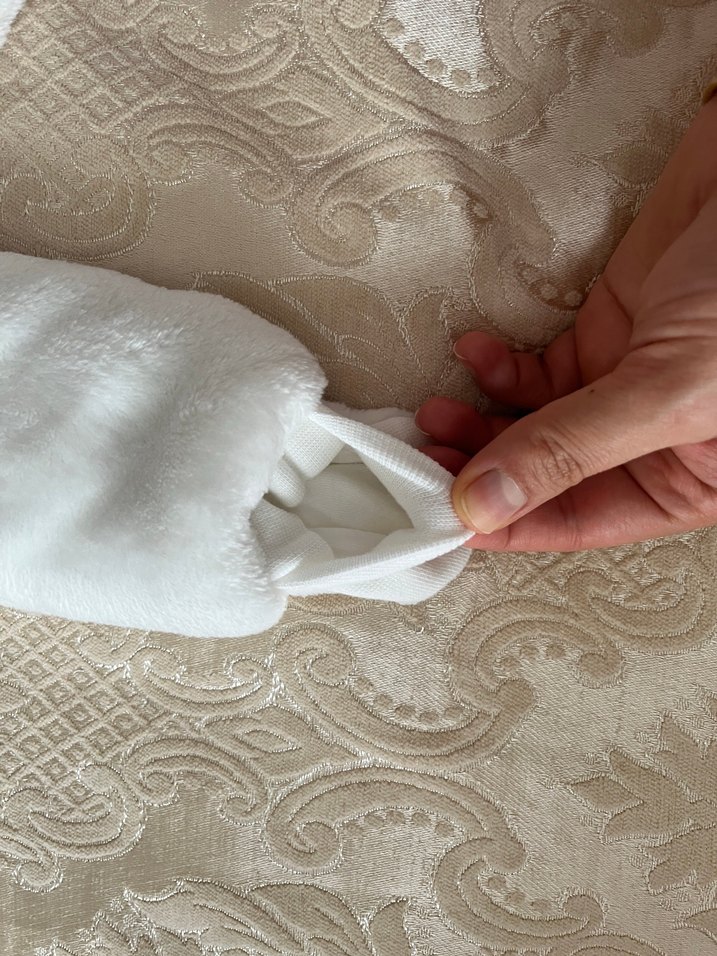 Gri Detaylı Beyaz Erkek Bebek Tulumu - Görsel 3