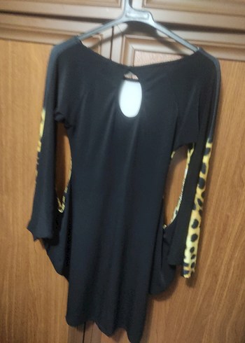 Leopar Desenli Kahverengi Kedi Giysisi - Görsel 11