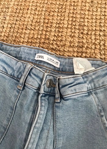 Mavi Rahat Kesim Kadın Denim Pantolon - Görsel 2