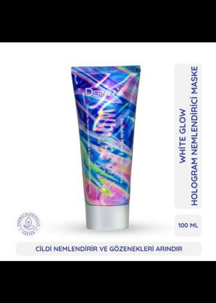DERMİNİX WHİTE GLOW NEMLENDİRİCİ ETKİLİ MASKE - Görsel 2