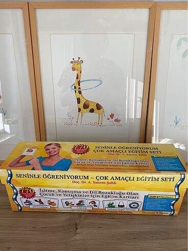 Seninle öğreniyorum çok amaçlı eğitim seti