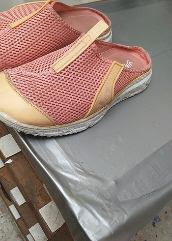 Diğer Pembe Kadın Konforlu file Terlik