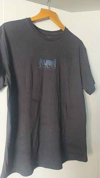 xl Beden Mavi jeans tişört 