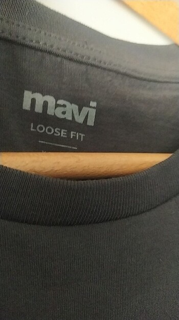 xl Beden gri Renk Mavi jeans tişört 