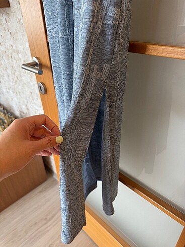 38 Beden mavi Renk Twist elbise